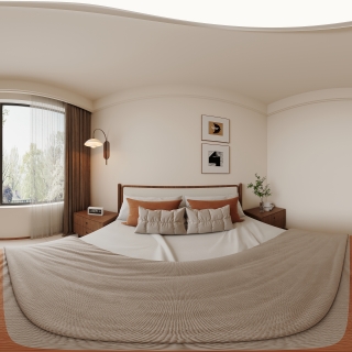 现代老人房全景