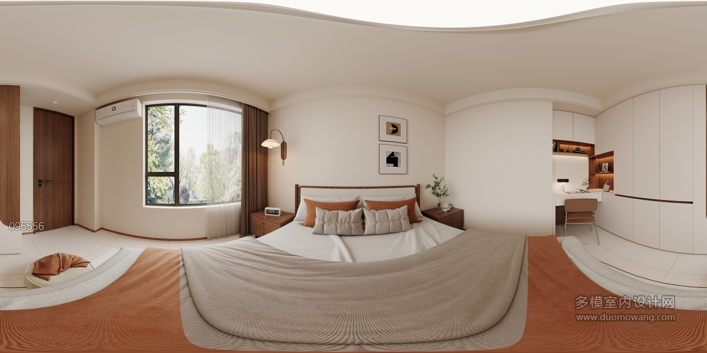 现代老人房全景