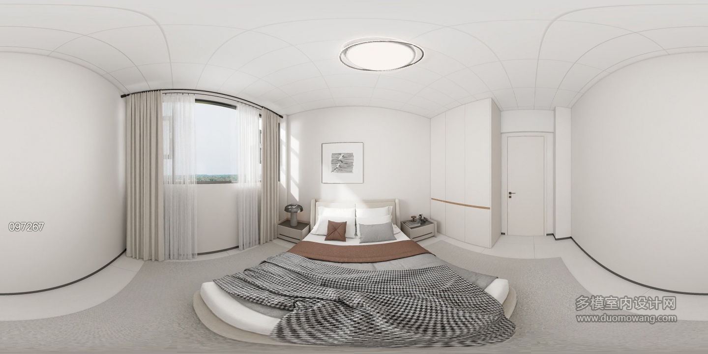 现代卧室3