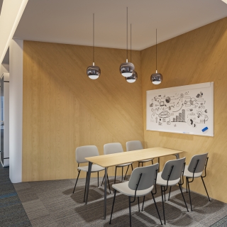 现代办公区二楼单张5