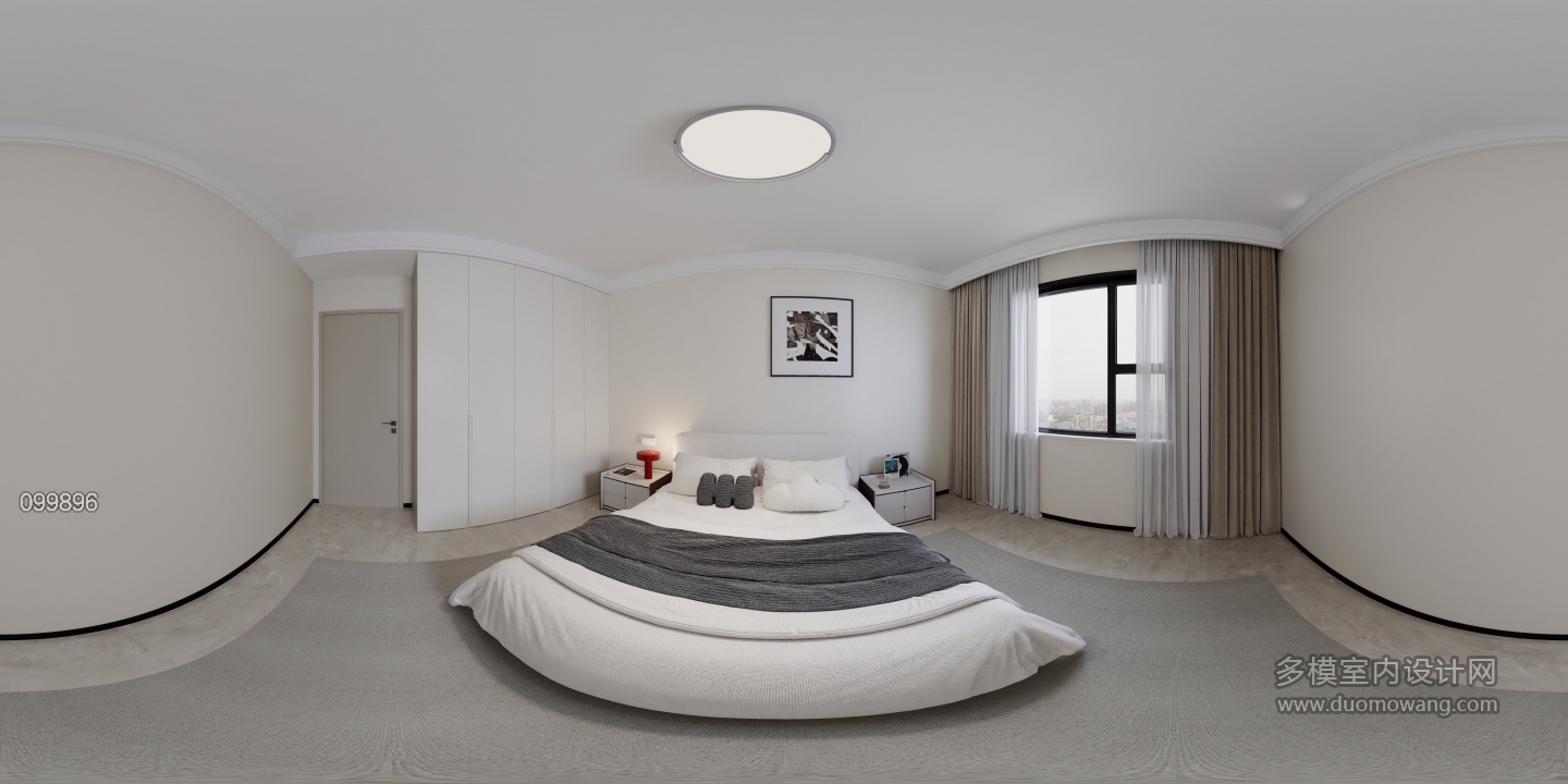 现代卧室3