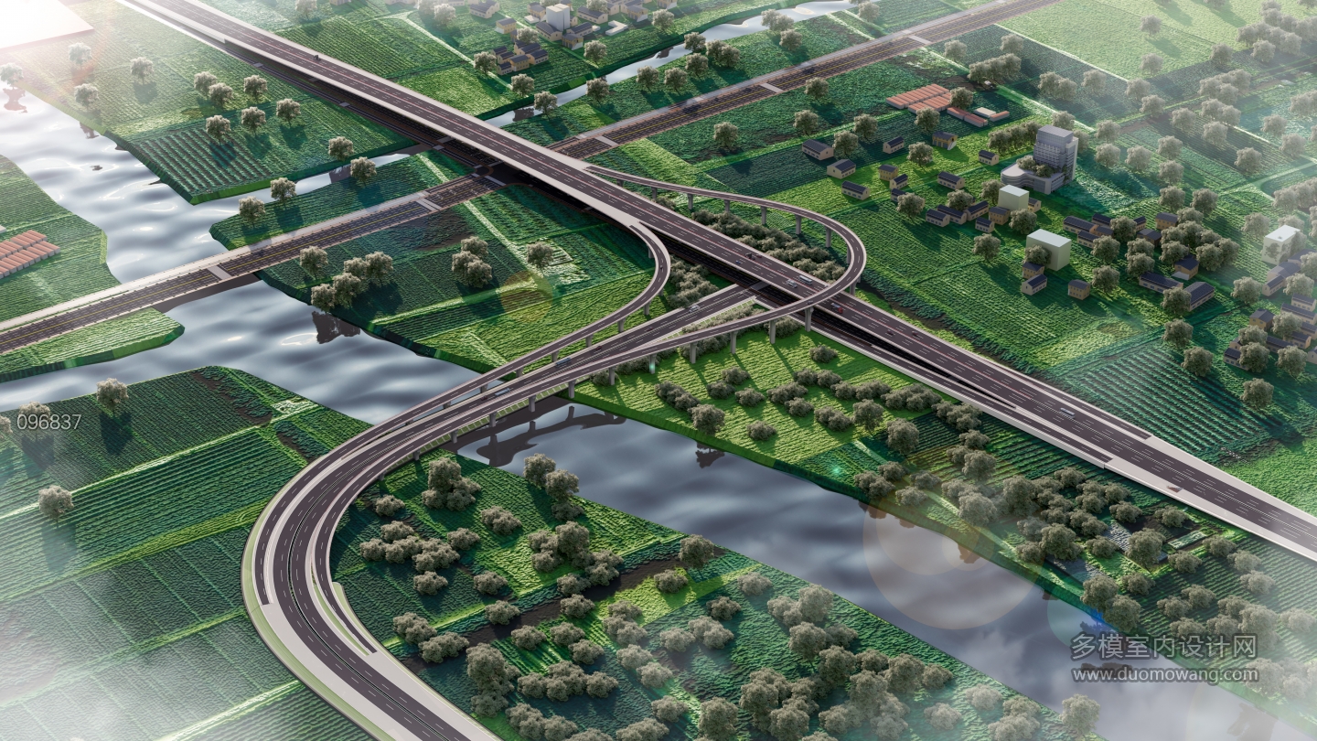 高速公路效果图 (1)