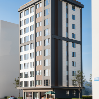 现代建筑外立面