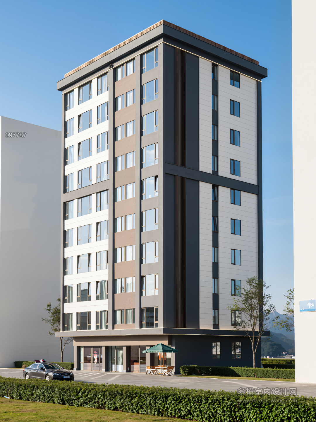 现代建筑外立面