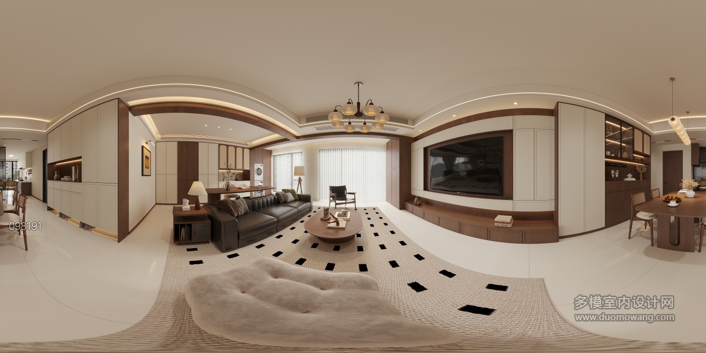 中古风客餐厅全景