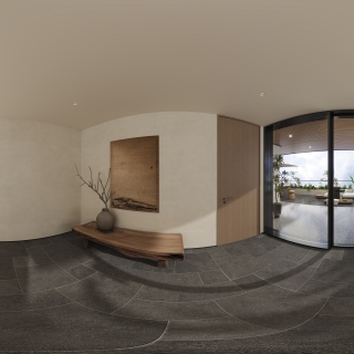 三楼楼梯间全景