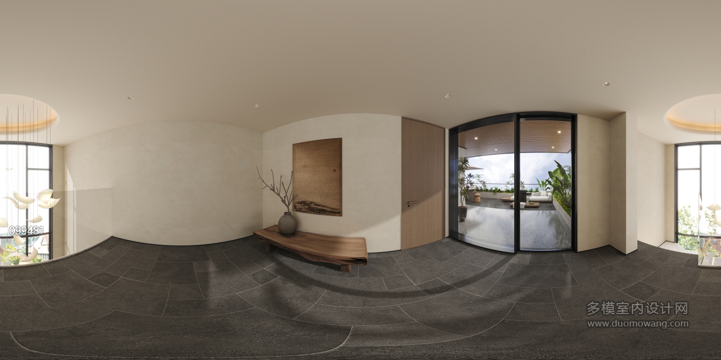 三楼楼梯间全景