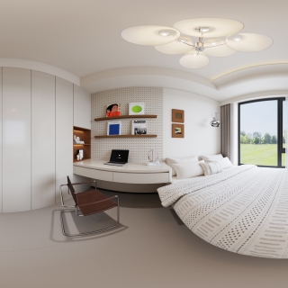 现代女儿房360南卧