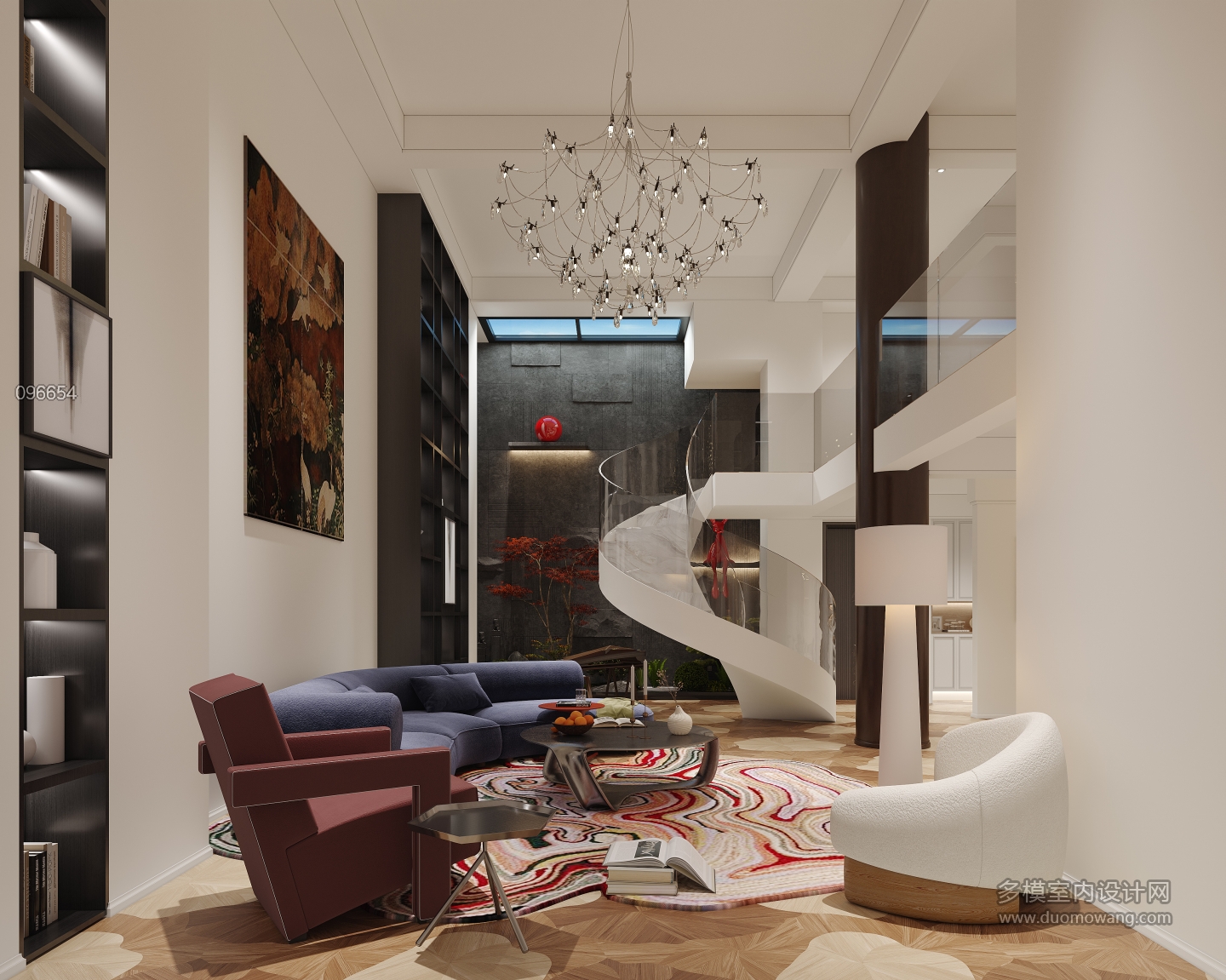 地下室_负二楼大厅-2