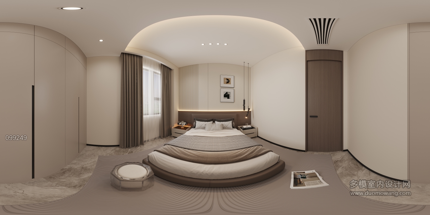 现代三楼客房全景