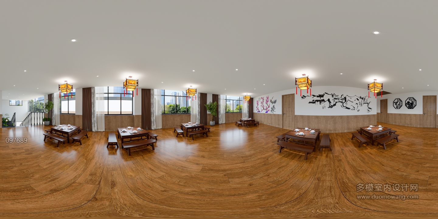 新中式餐厅2f360