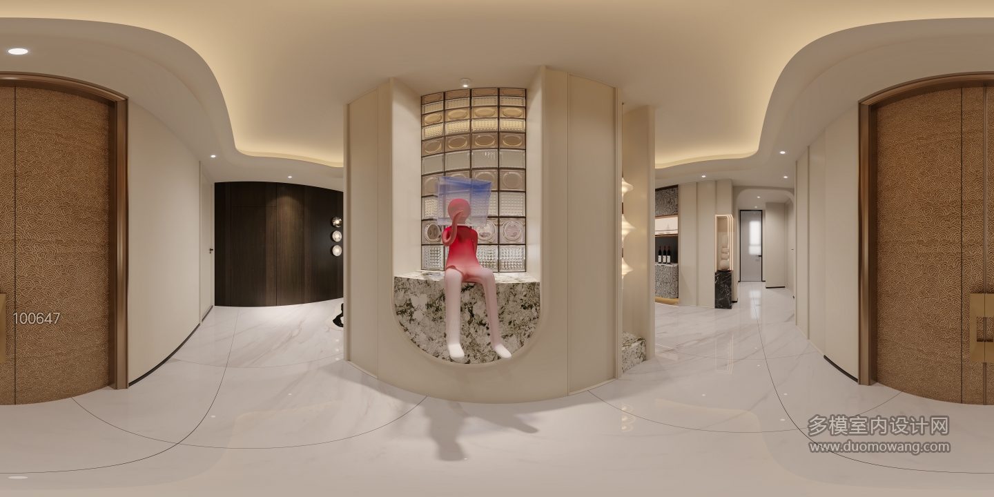 现代玄关360