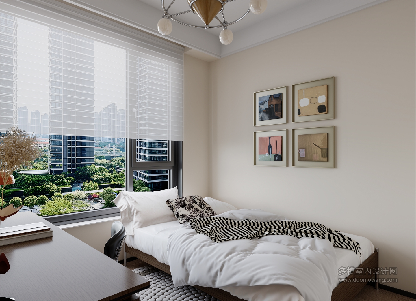 中古风 儿童房静态