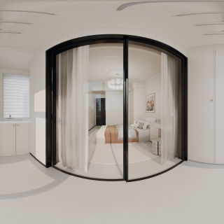 奶油客卧2 阳台