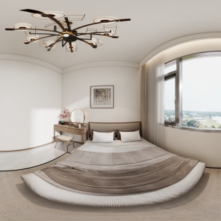 新中式二楼次卧