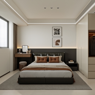 尚林花苑_卧室2-001