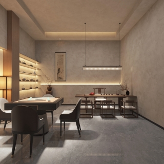 新中式小茶室单张_