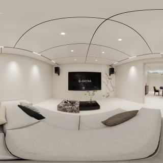 现代负一影音室