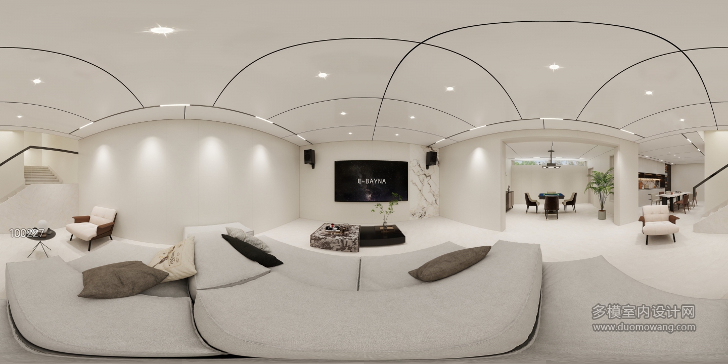 现代负一影音室