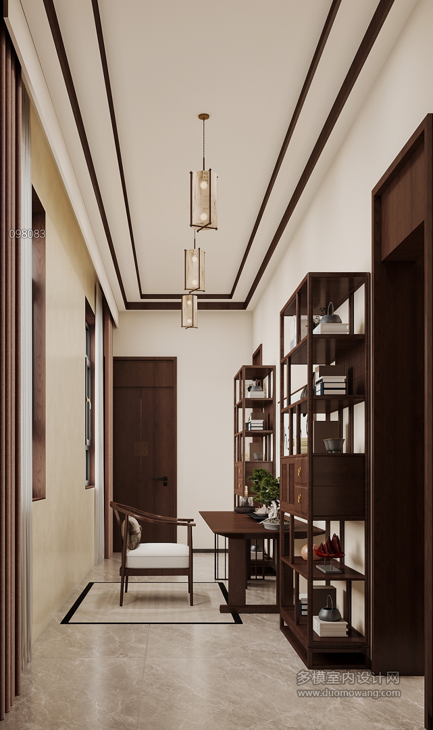 新中式-茶室特写