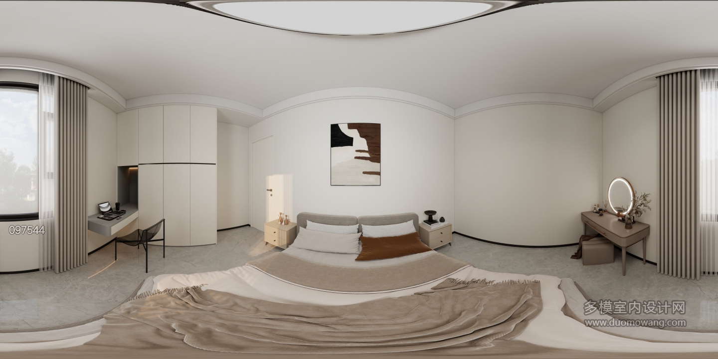 现代卧室4