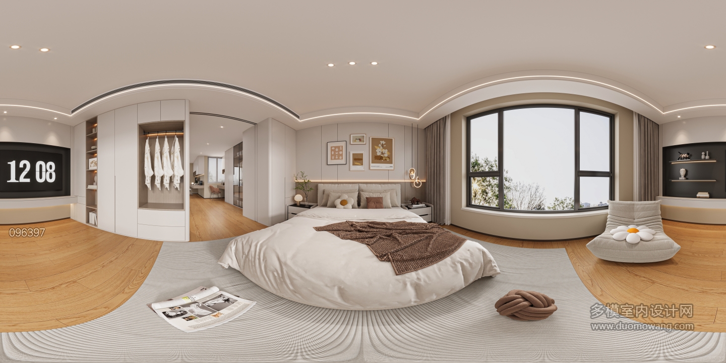 现代主卧