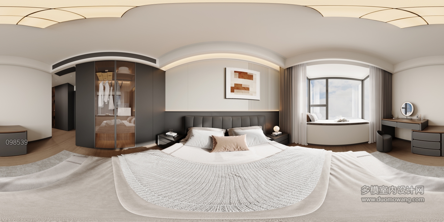 意式主卧全景