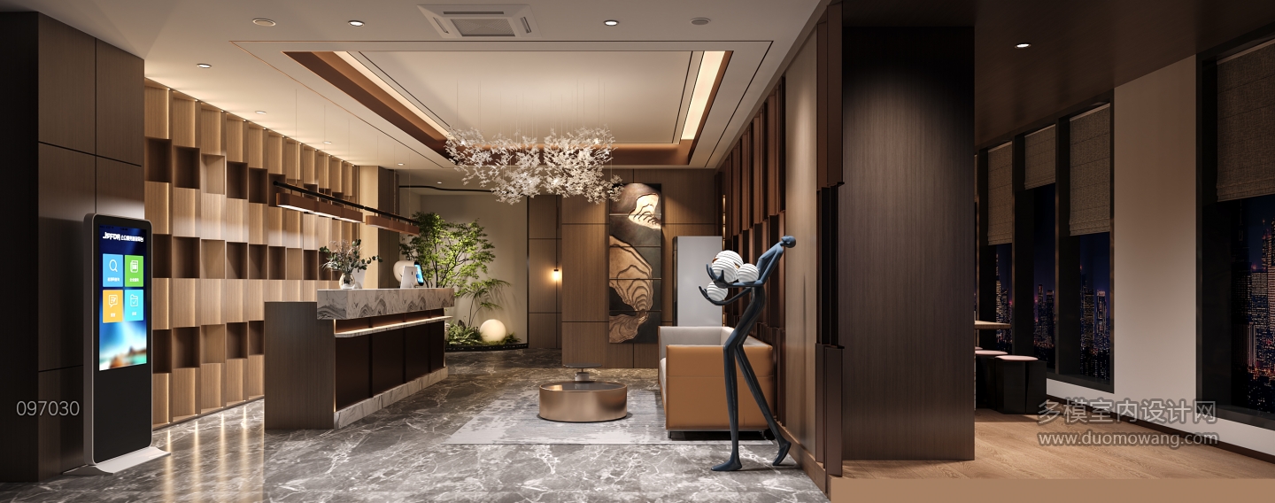 现代酒店室内4张_大堂