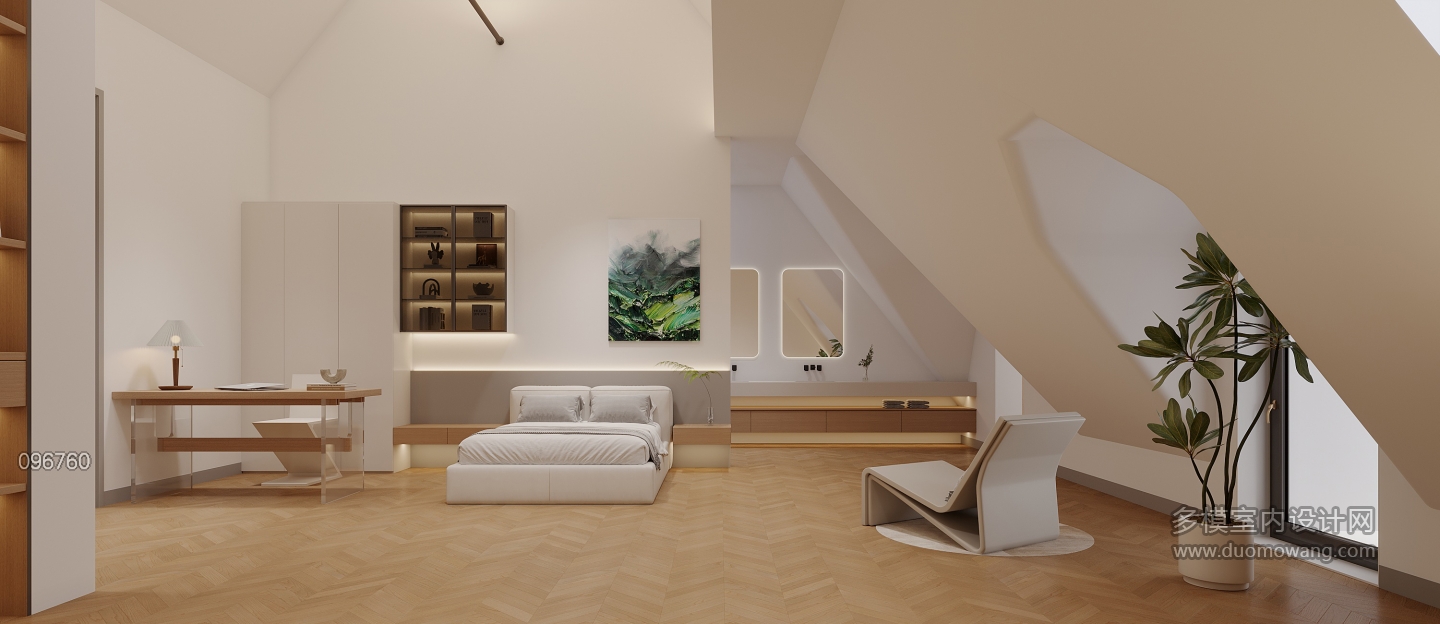 现代意式男孩房 (3)