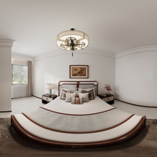 新中式二楼次卧