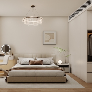 现代-卧室特写
