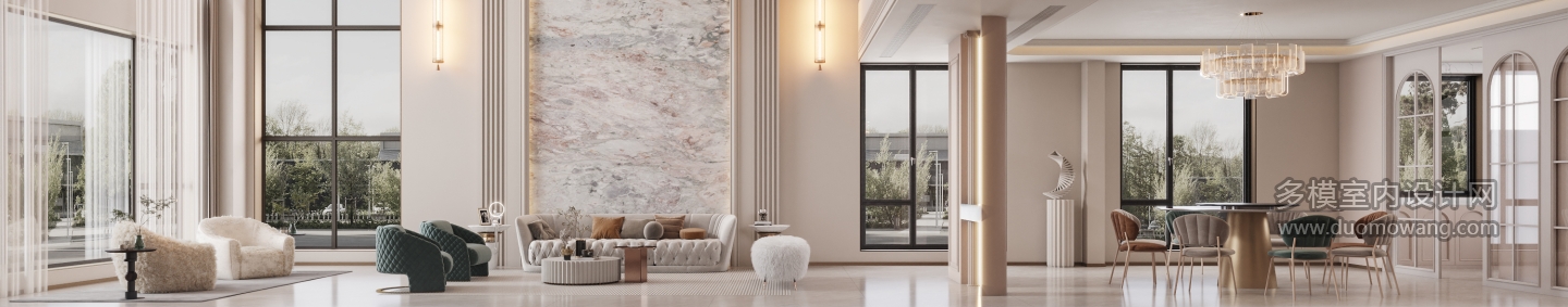 法式-客厅特写2