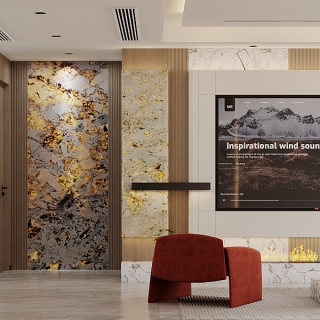 现代-客厅特写2