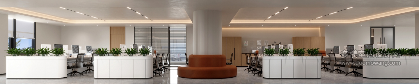 现代3号楼2层管理开放办公室