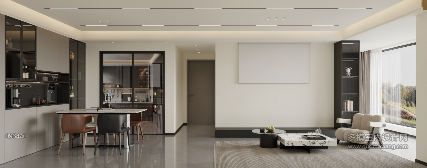 17-16-5 现代 客餐厅 单张1