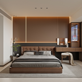 尚林花苑_主卧室001