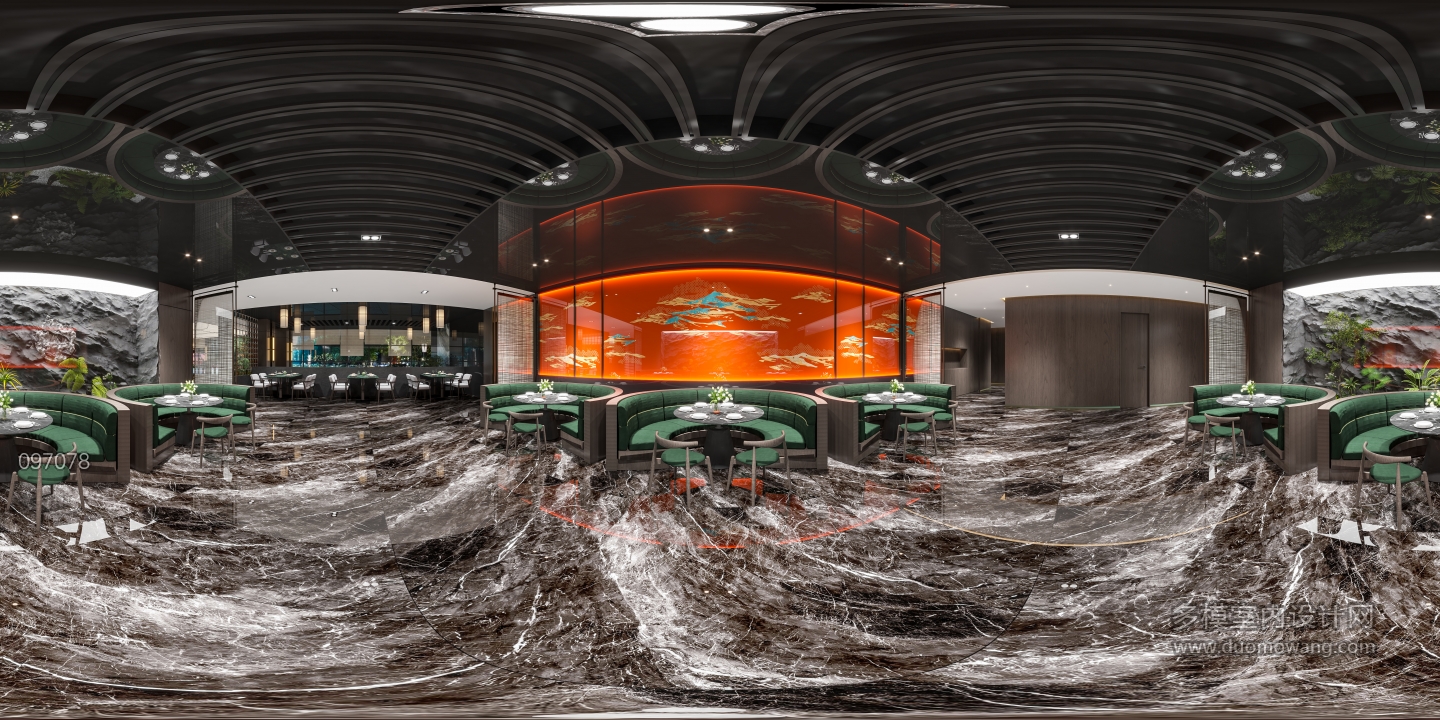 现代一楼卡座区360