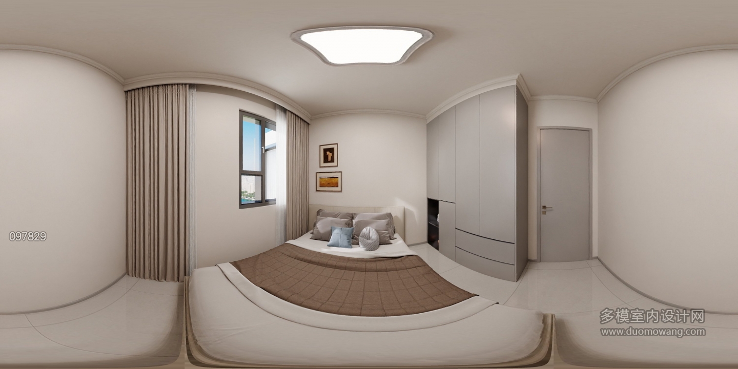 现代卧室2