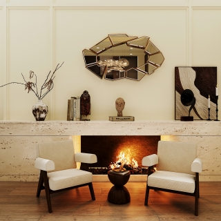 现代会客厅单张三