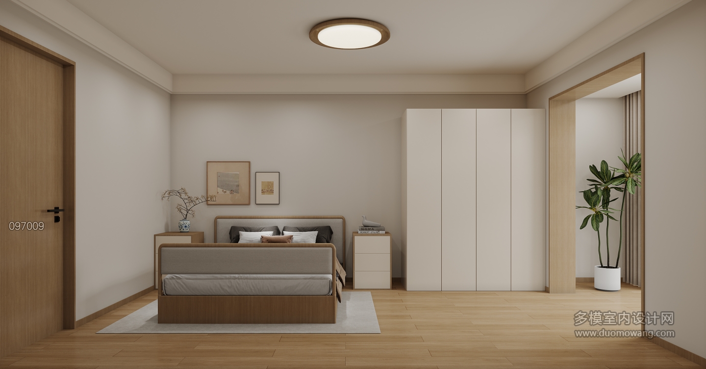 原木-卧室1特写