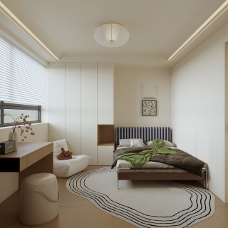 二楼 现代 次卧 单张