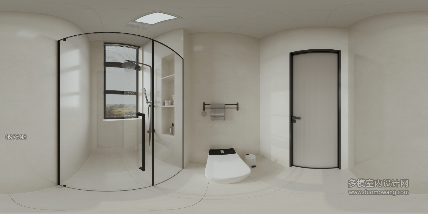 现代一楼 卫生间 全景