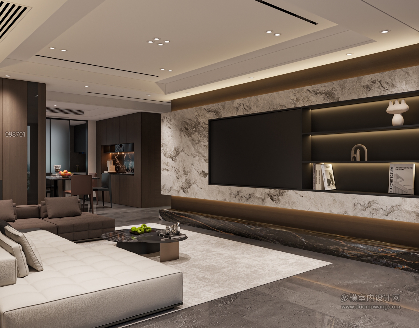 现代客餐厅单张