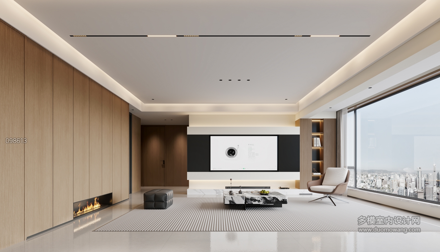 意式电视墙特写