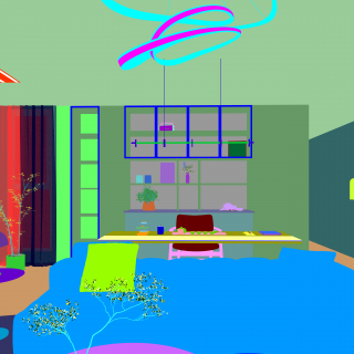 客厅书柜材质通道