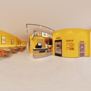 汉堡店全景1