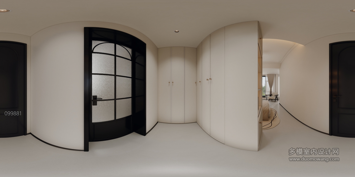 奶油客卧5衣帽间