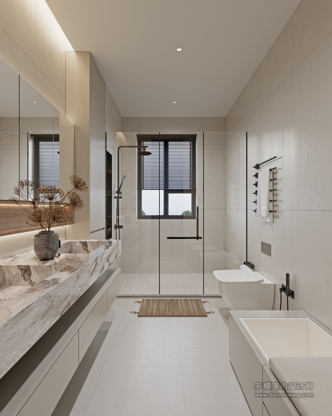 圣圆华府47_主卧室卫生间