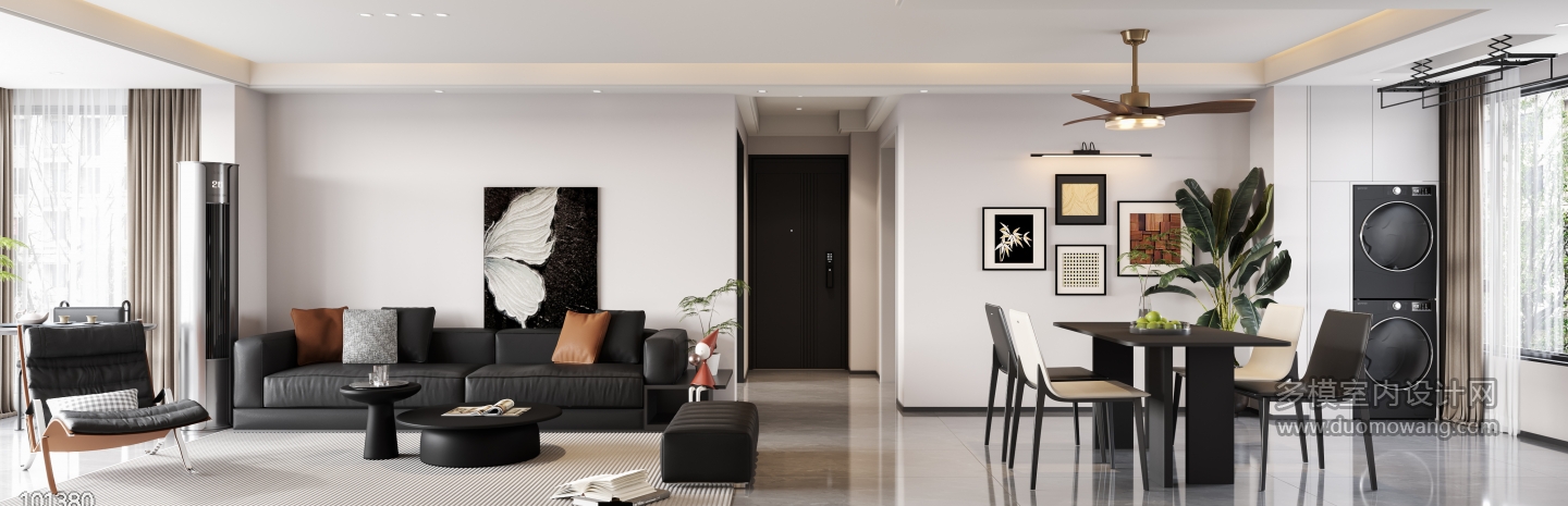 2现代沙发面单张