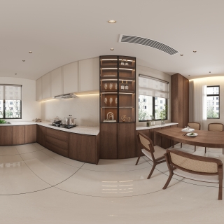 新中式客餐厅_CoronaCamera002